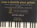 COURS A DOMICILE PIANO/GUITARE 58190